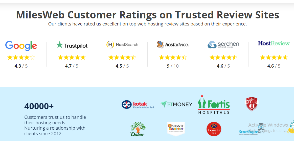 Top 11 best hosting provider in India